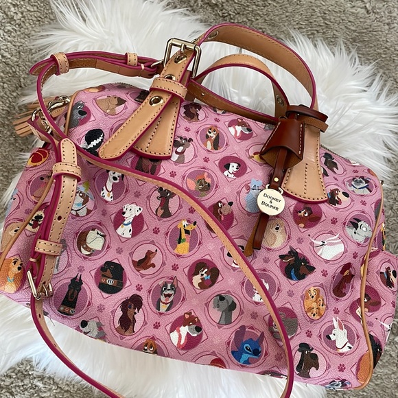Dooney & Bourke Handbags - 🎉HP🎉Dooney and Bourke Disney Dogs Pink Version Collection